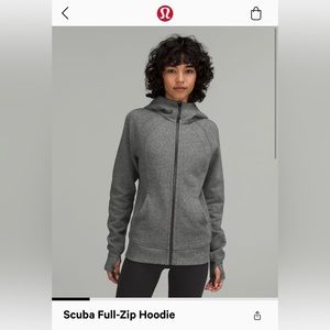 Lululemon Scuba Full-Zip Hoodie
